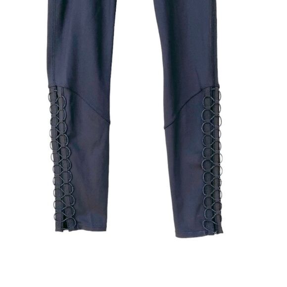 Women’s Laced Leg Ankle Leggings XS New - Picture 4 of 9